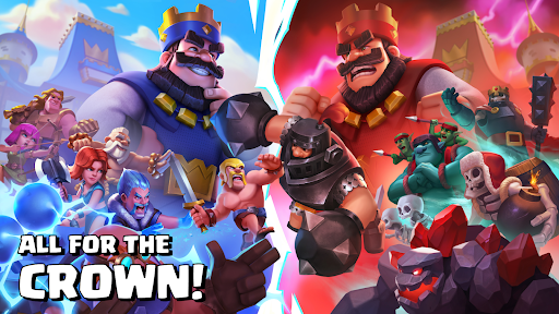 Clash Royale — экран приложения